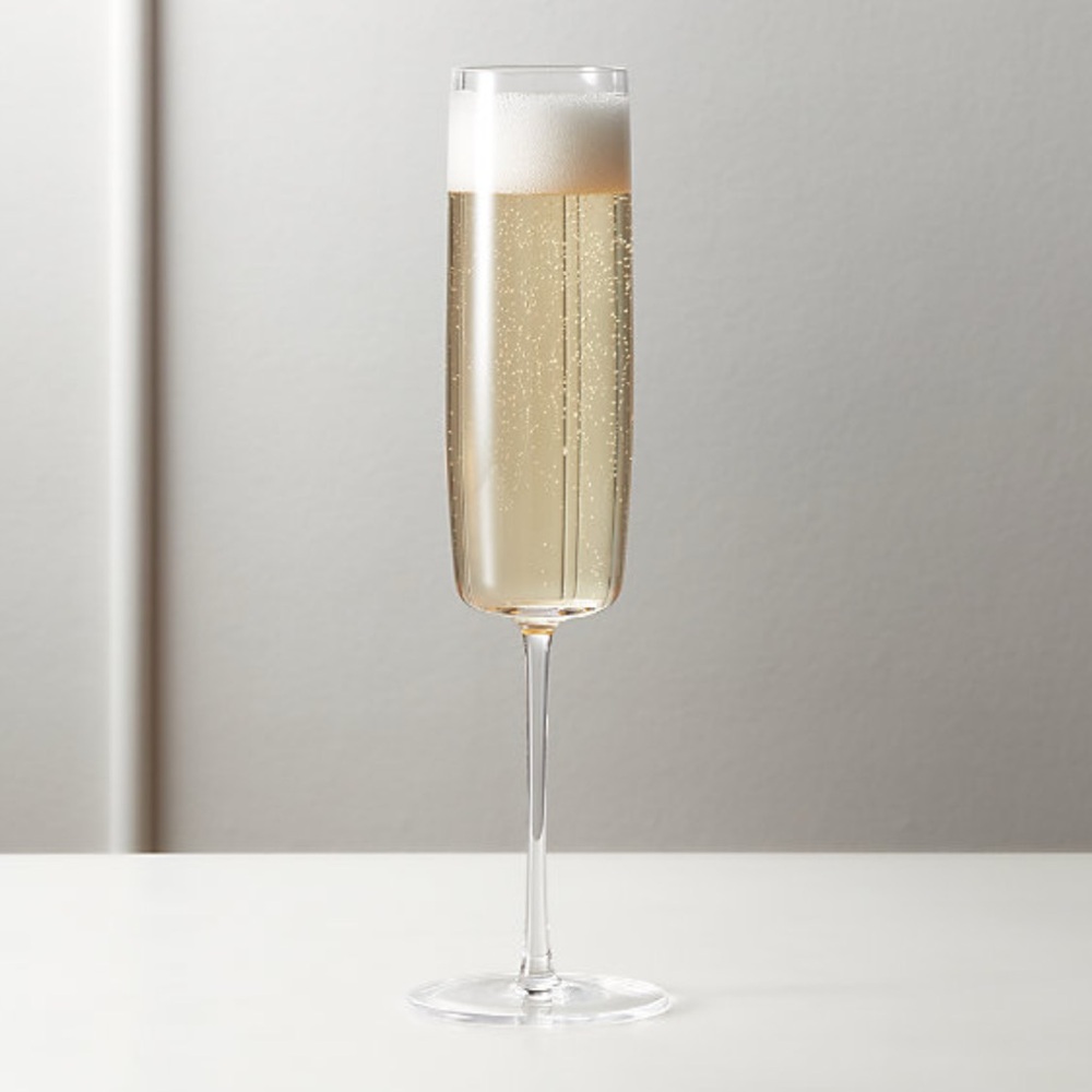 New! CB2 Champagne Glass, Set of 4